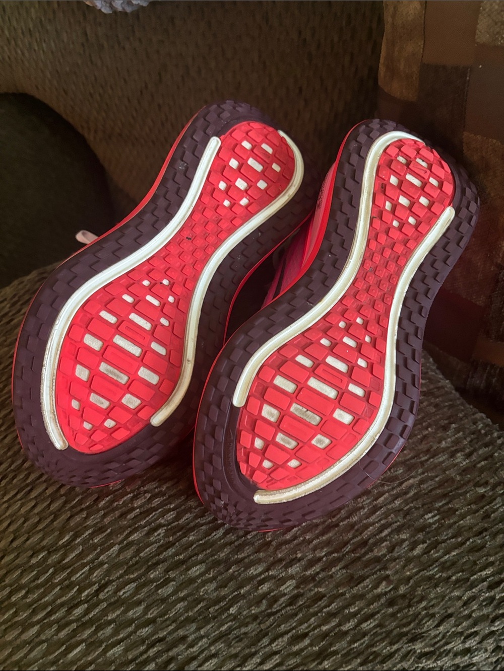 Nike Women’s Hot Pink and White ZoomX Running Shoes - Picture 4 of 4